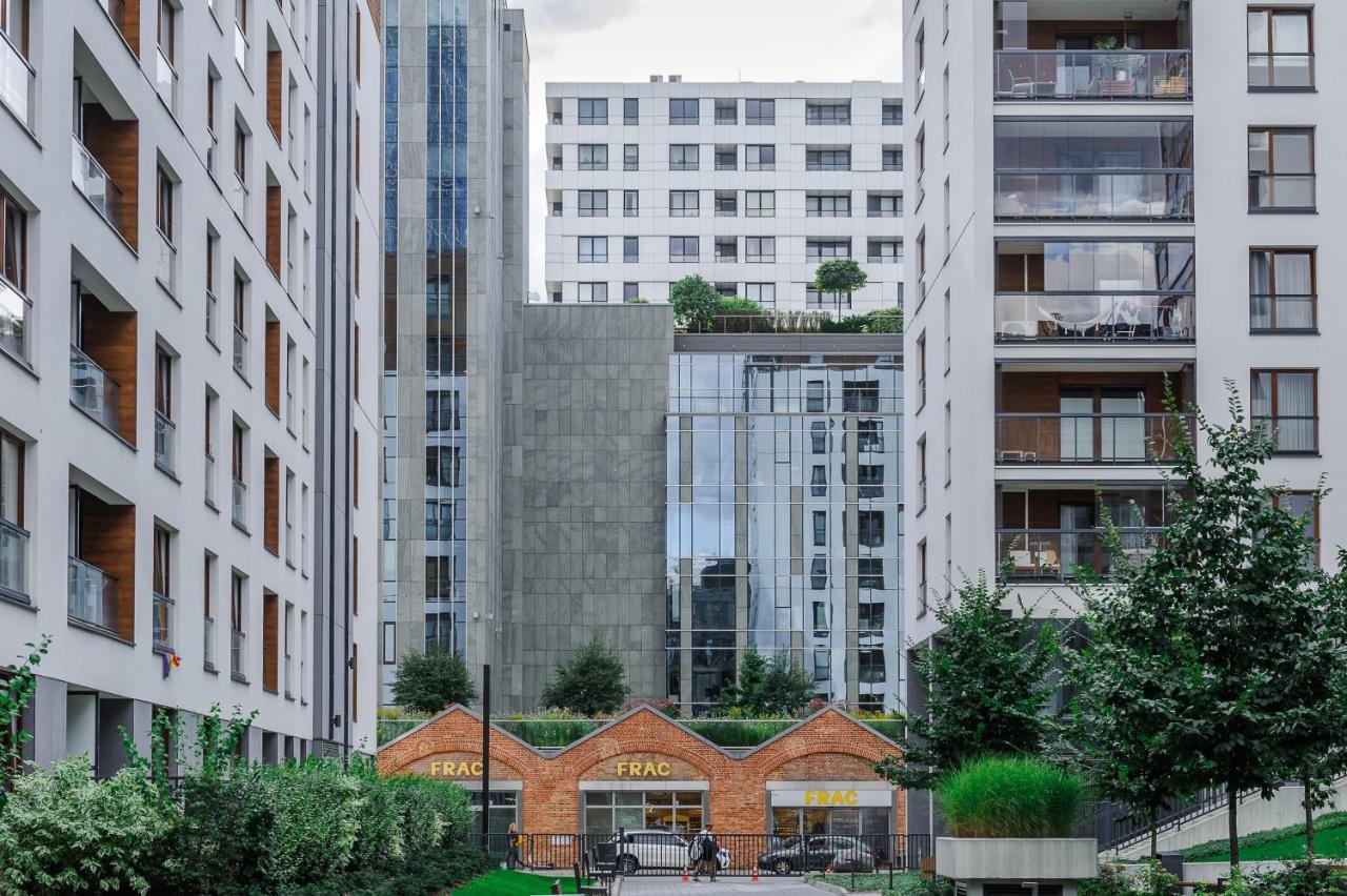 Modern Apartments With Access To The Pool Near Rondo Daszynskiego Station 바르샤바 외부 사진