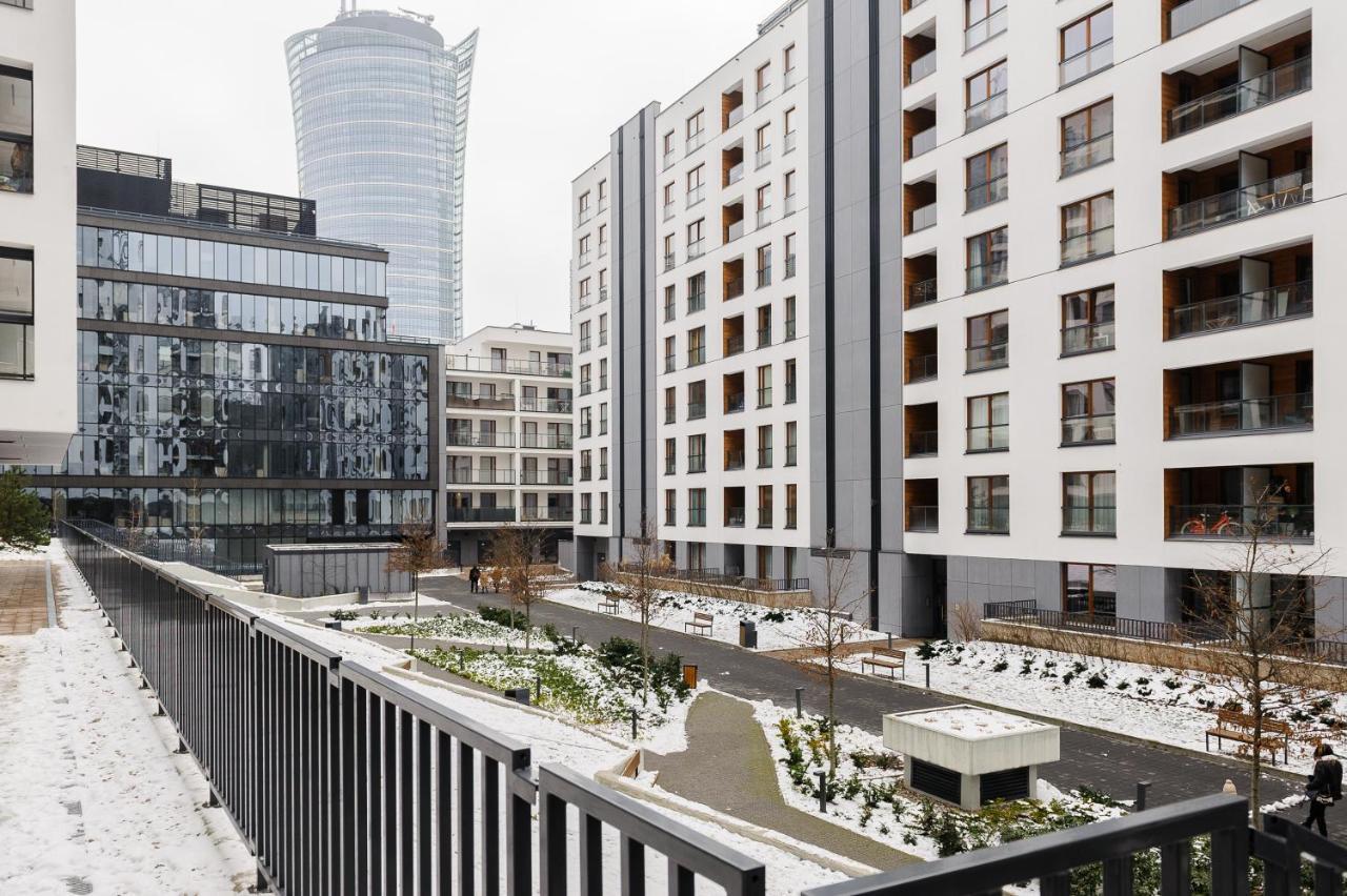 Modern Apartments With Access To The Pool Near Rondo Daszynskiego Station 바르샤바 외부 사진